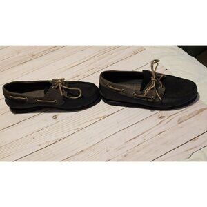 Timberland Boat Shoes Mens Size 8.5W Leather Casual Preppy Academia Boat Cruise